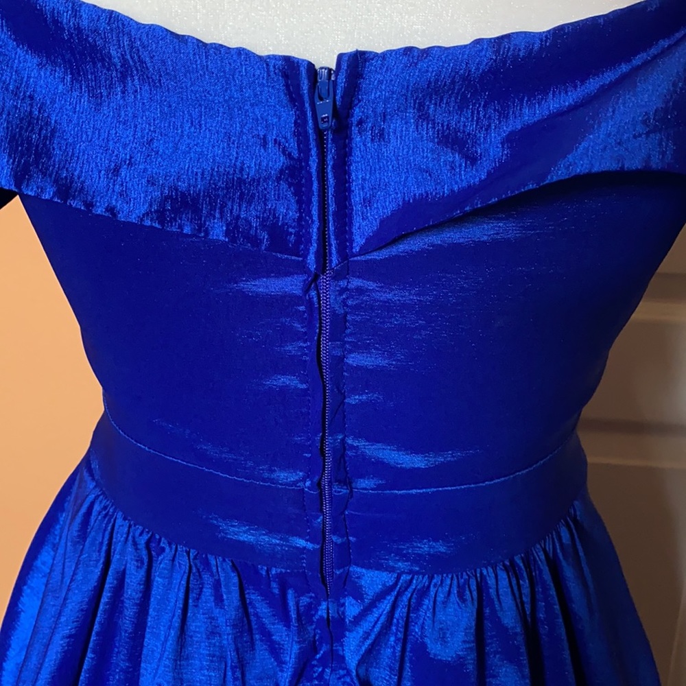 Royal Blue Prom Dress - Picture 6 of 7